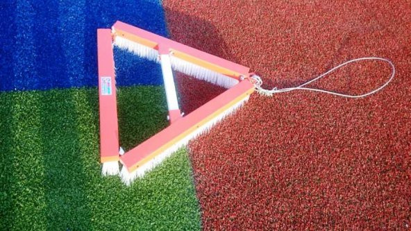 Silver Halı Kumlama Granül Fırçası 70 cm Üçgen - 7