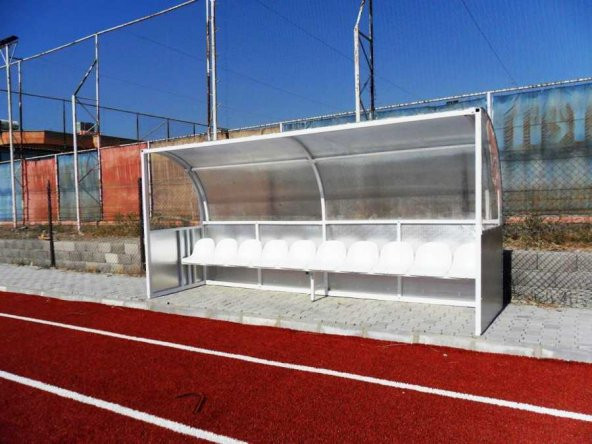 Adelinspor Premium Yedek Oyuncu Kulubesi 10Kişilik - Resim 3