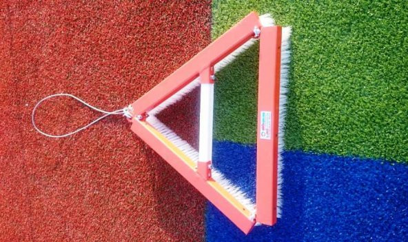 Silver Halı Kumlama Granül Fırçası 70 cm Üçgen - 10