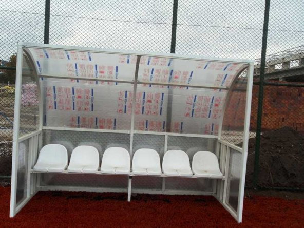 Adelinspor Premium Yedek Oyuncu Kulubesi 6 Kişilik - 3