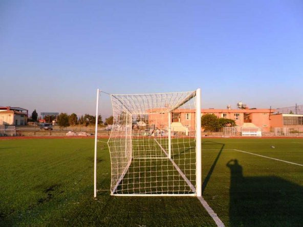 Alüminyum Futbol Kale Direği Sabit  2,44*7,32*2,00 - 2