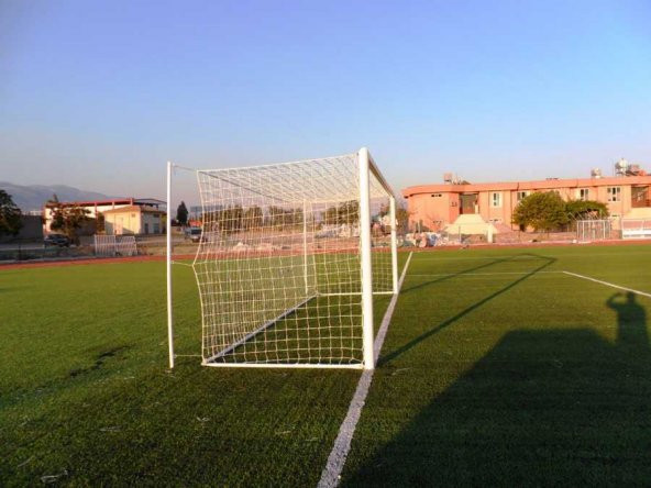 Alüminyum Futbol Kale Direği Sabit  2,44*7,32*2,00 - 6