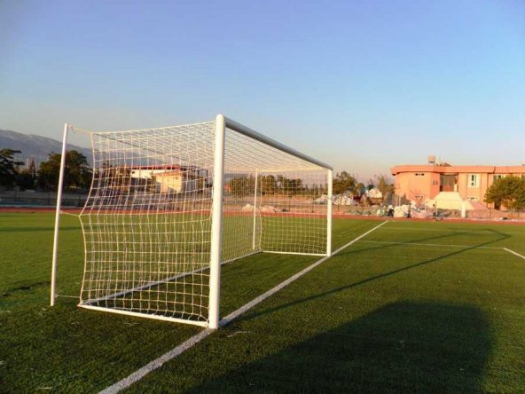 Alüminyum Futbol Kale Direği Sabit  2,44*7,32*2,00 - 7
