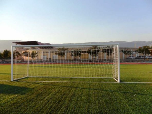 Alüminyum Futbol Kale Direği Sabit  2,44*7,32*2,00 - 9
