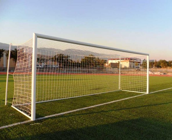 Alüminyum Futbol Kale Direği Sabit  2,44*7,32*2,00 - 10