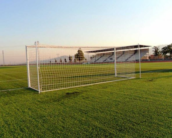 Alüminyum Futbol Kale Direği Sabit  2,44*7,32*2,00 - 12