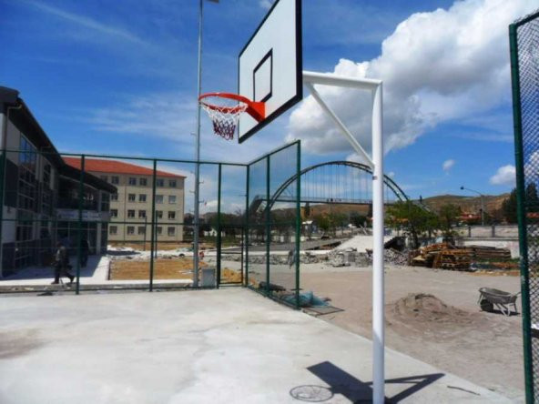 Adelinspor Basketbol Potası Sabit Çember 105*180 2 mm Sac - 6