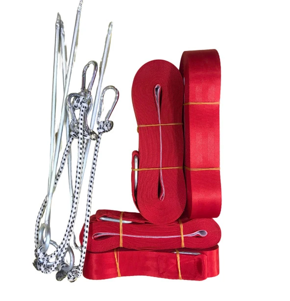 Adelinspor Diomond Plaj Voleybolu Saha Çizgisi Kırmızı