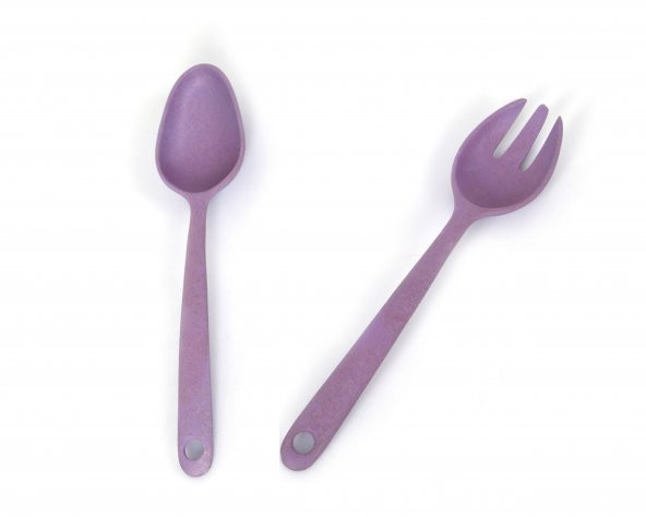 HK50009BFP BAMBU MOR SALATA KAŞIK SETİ 25X2X4CM - 3