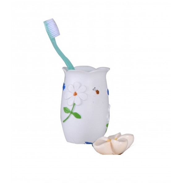 JM-DA1023D ÇİÇEKLİ POLİRESİN MACUN KABI - 5