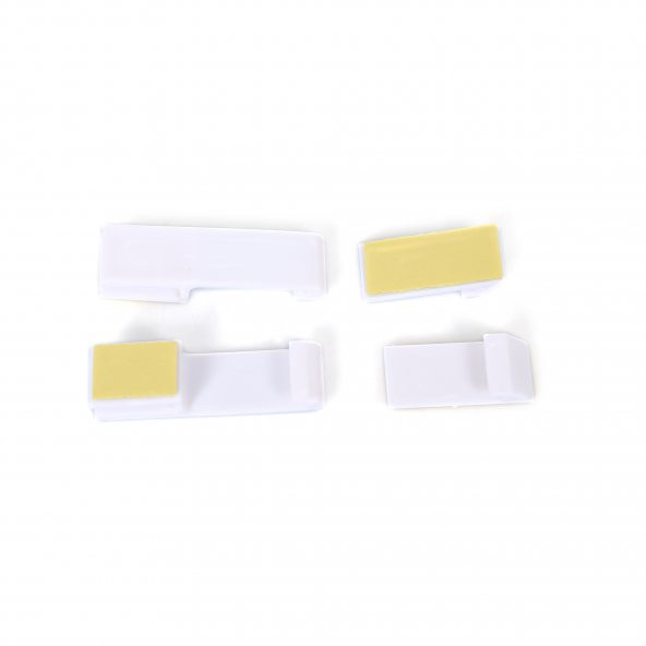 Askı Kalem Ve Kağıt Tutturma Aparatı Bilgisayar İçin Kendinden Yapışkanlı 2 Li set - 2