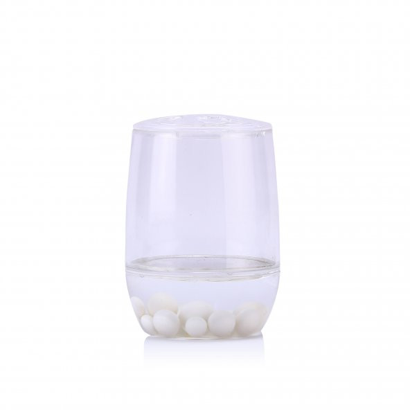 Diş fırçalık Beyaz boncuklu - Resim 2