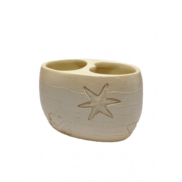 YJS-218B DİŞ FIRÇALIK İSTİRİDYE POLİRESİN 10X10X9CM - Resim 4