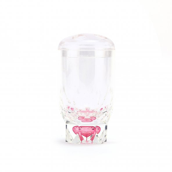 610730D DİŞ FIRÇALIK KRİSTAL DAMLALI AKRİLİK 7X7X14CM - 2