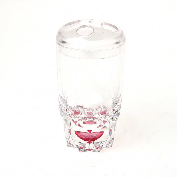 610730D DİŞ FIRÇALIK KRİSTAL DAMLALI AKRİLİK 7X7X14CM - 4