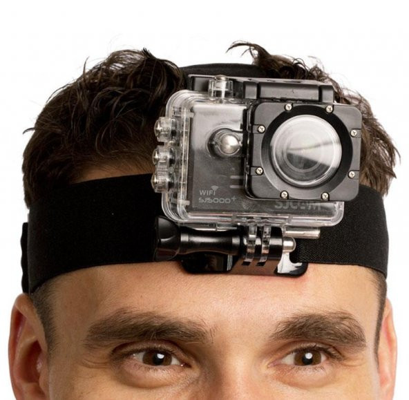 GP24 Gopro Aksiyon Kamera Kafa Bandı (Eken Sjcam Uyumlu) Head Str - 4