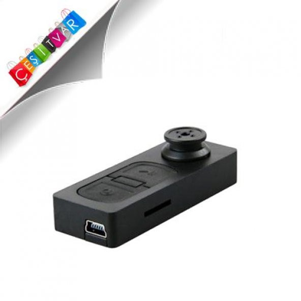 Düğme Kamera Mini DV Video Fotograf Güvenlik