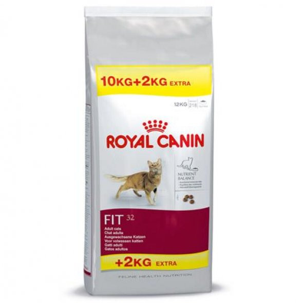 Royal Canin Fit 32 Kedi Maması 10 KG + 2KG