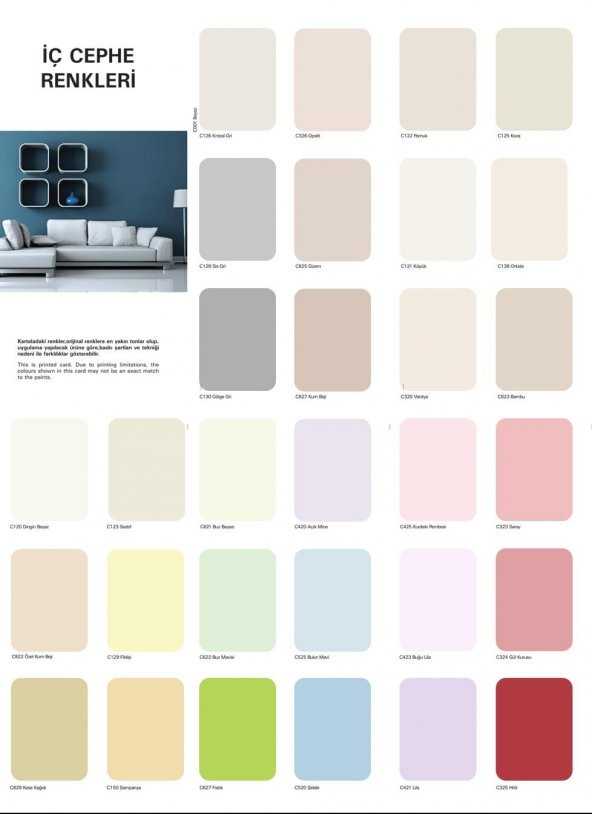 Casati Allegro Plastik İç Cephe Duvar Boyası 20 Kg - 3