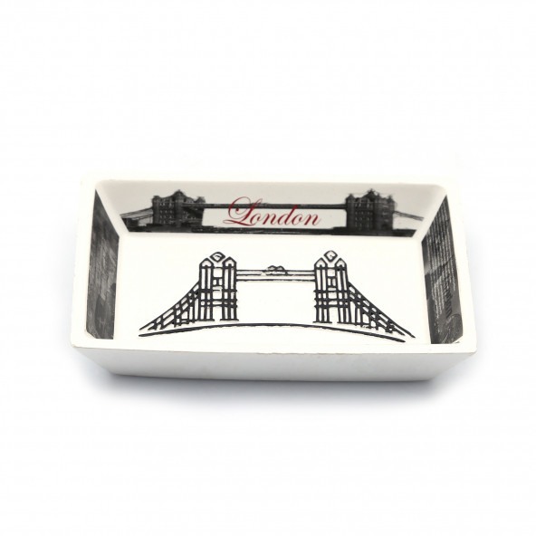 BA1518C LONDRA MODEL SABUNLUK POLİRESİN13X9X2CM - 2