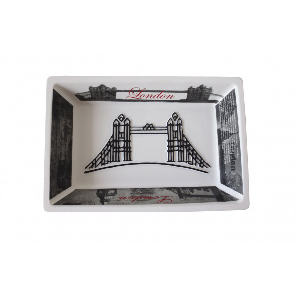 BA1518C LONDRA MODEL SABUNLUK POLİRESİN13X9X2CM - 3