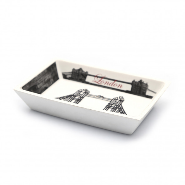 BA1518C LONDRA MODEL SABUNLUK POLİRESİN13X9X2CM - 4