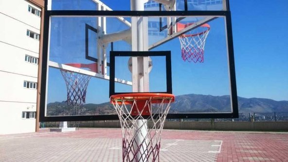 Adelinspor Basketbol Panya Seti 105*180 12 mm Akrilik Cam Sabit - 2