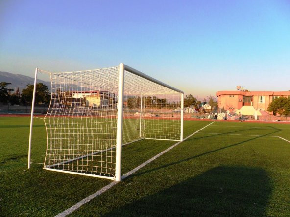 Adelinspor Futbol Kale Filesi 2,5 mm Kord İp 7,32*2,44*2,0 m - 4