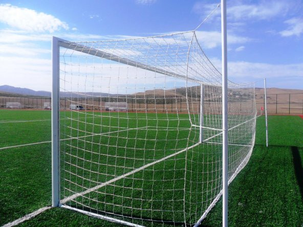 Adelinspor Futbol Kale Filesi 2,5 mm Kord İp 7,32*2,44*2,0 m - 6