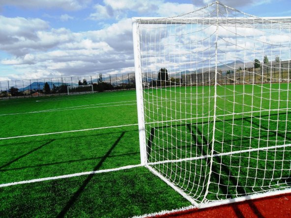 Adelinspor Futbol Kale Filesi 2,5 mm Kord İp 7,32*2,44*2,0 m - 8