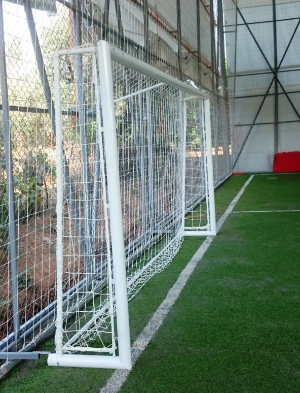 Adelinspor Silver Alüminyum Halı Saha Kale D. 2,20*5,50*70 cm - 3