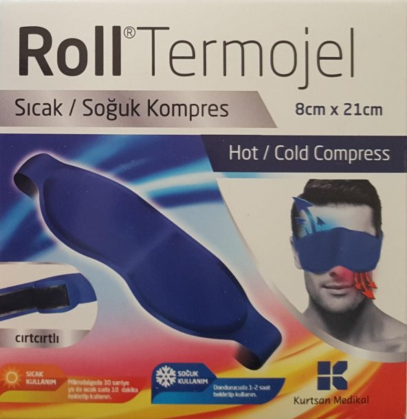 Roll Termojel GÖZ Sıcak Soğuk Kompres Jel 8X21 Termofor Kompress