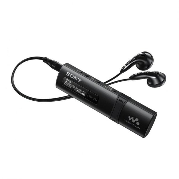 SONY NWZ-B183 4GB Dahili USB MP3 Çalar SİYAH / KUTU HASARLI