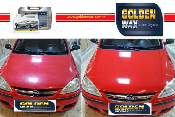 En İyi Hızlı Cila Islak Cila En Parlak Cila Showroom Cilası 500ml Yağmur Kaydırıcı Özellikli Goldenwax - 3