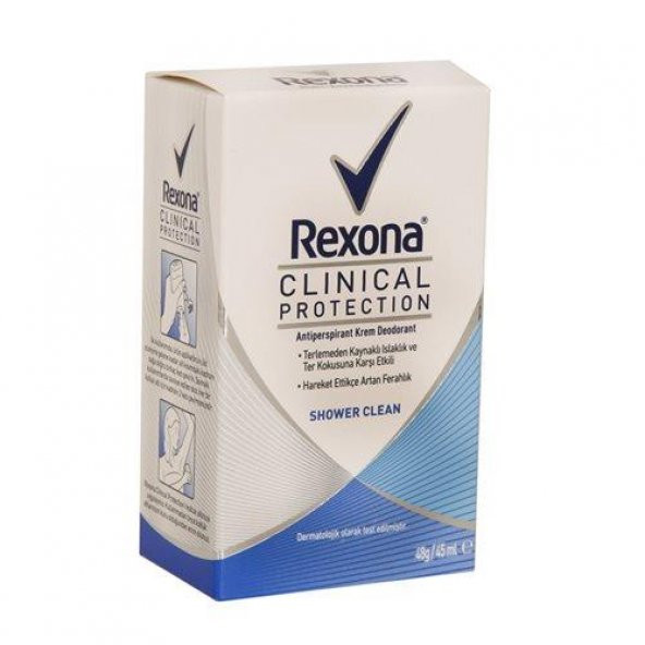 Rexona Clinical Prtoection Stick Deodorant 45ml Shower Clean