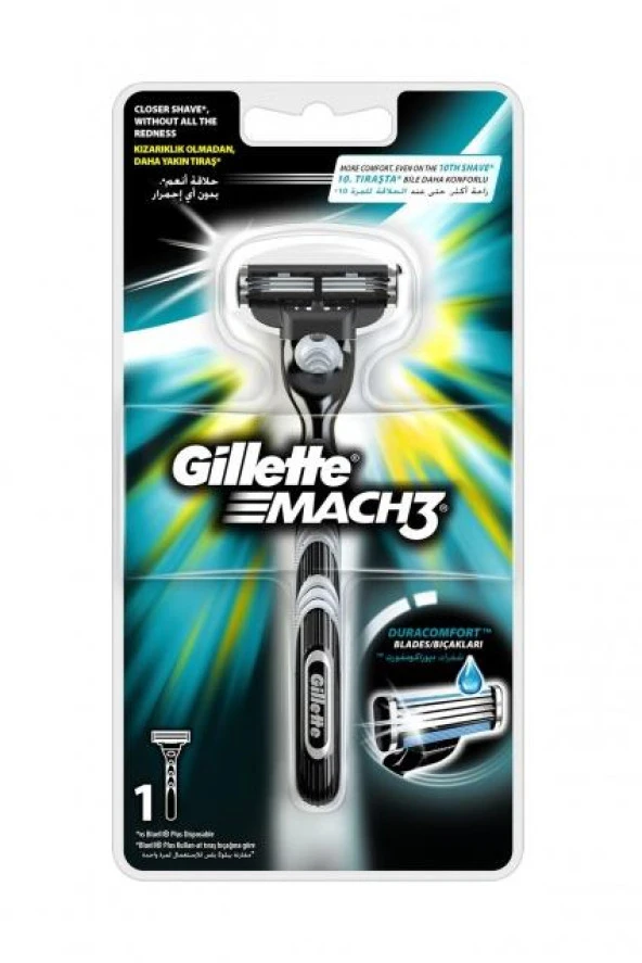 Gillette Mach3 Tıraş Makinesi