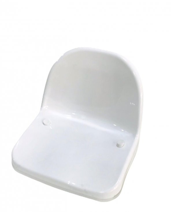 Stadyum Koltuğu Arkalıklı Plastik Beyaz