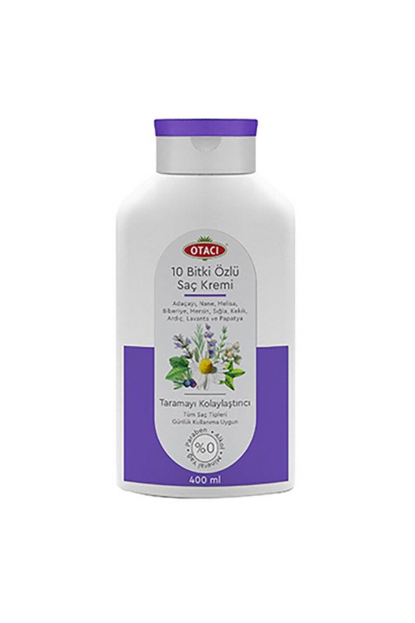 Otacı Bitki Özlü Saç Kremi 400ml 10 Bitki Taramayı Kolaylaştırıcı ürün görseli