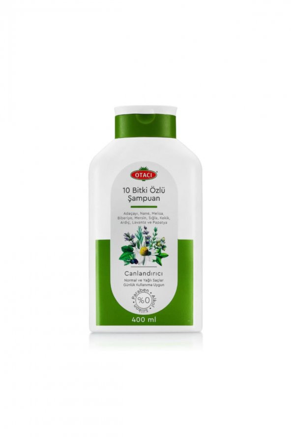 Otacı Bitki Özlü Şampuan 400ml 10 Bitki Canlandırıcı - 2