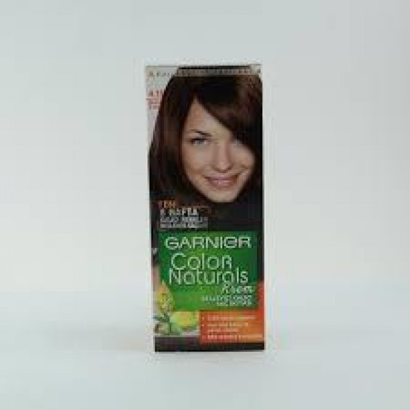 Garnıer Color Naturals Krem Saç Boyası   4.15 Buzlu Kahve