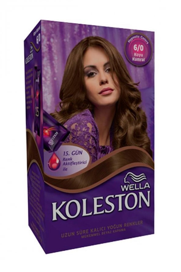 Koleston Kit Saç Boyası  6/0 Koyu Kumral