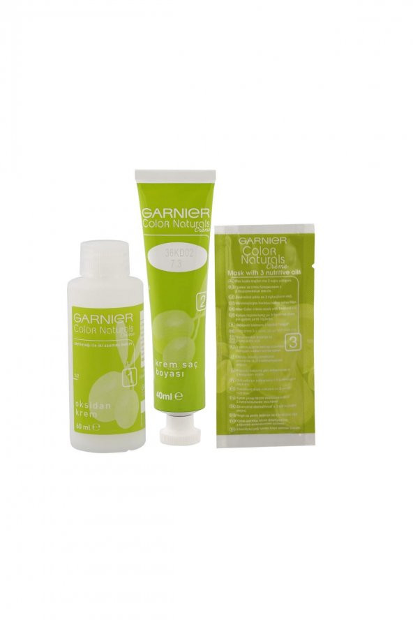 Garnıer Color Naturals Krem Saç Boyası   7.3 Fındık Kabuğu - Resim 2