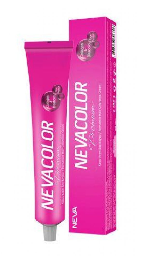 Nevacolor Tüp Krem Saç Boyası   4.35 Karamel Kahve