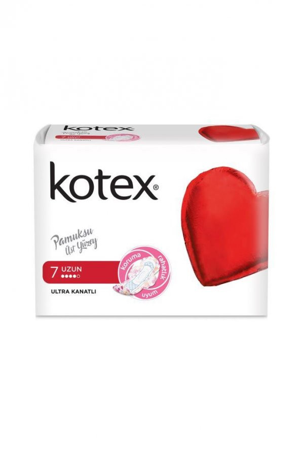 Kotex Ultra Kanatlı 7 Uzun