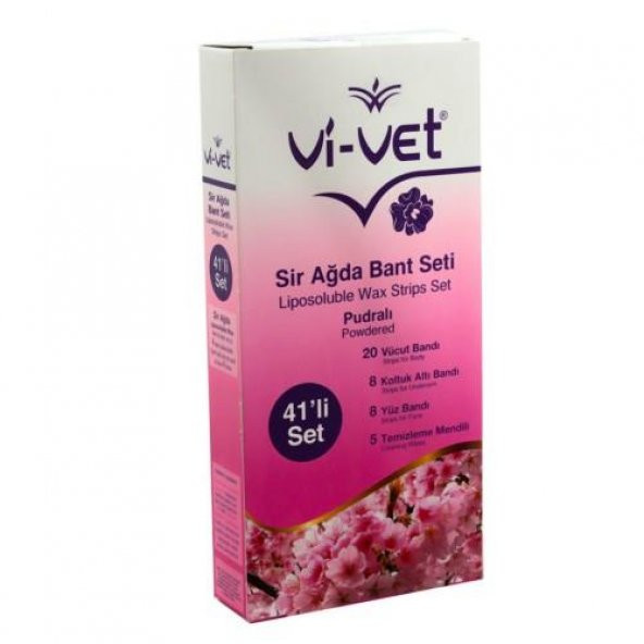 Vi-Vet Sir Ağda Bant  41li Set Pudralı