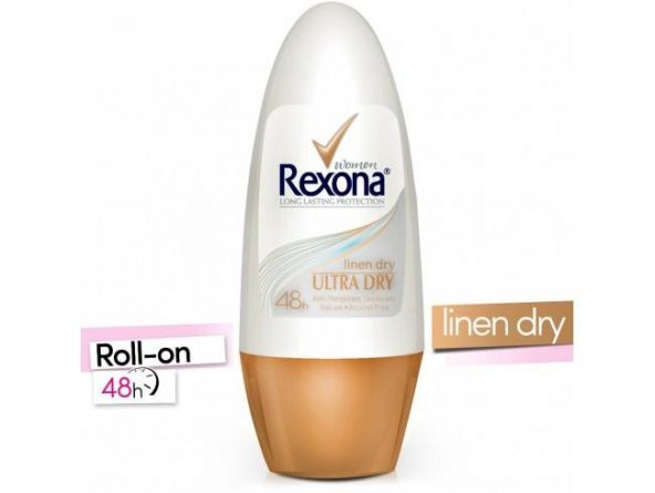 Zdelist Rexona Deo Roll-On  Women Linen Dry Ultra Dry 50ml