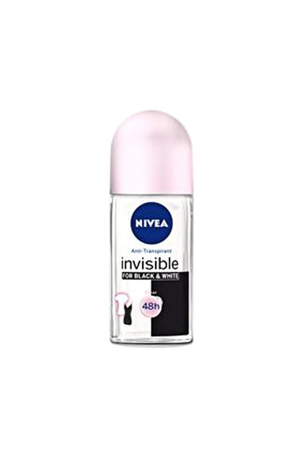 Nıvea Deo Roll-On Women  Invısıble For Black&whıte 50ml