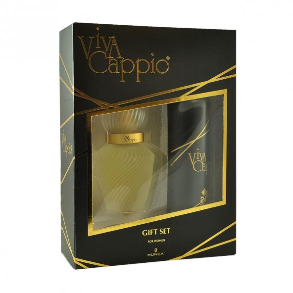 Viva Cappio Edt 60ml + Deodorant Hediyeli Bayan Parfüm Set