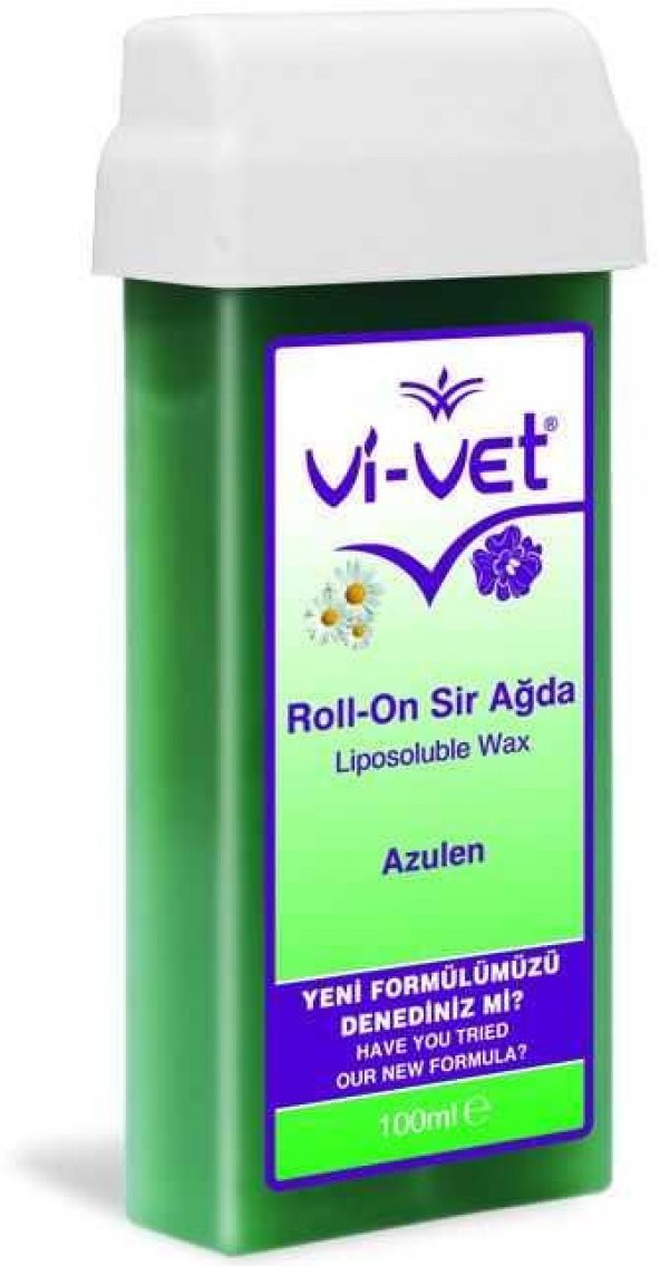 Vi-Vet Roll-On Kartuş Sir Ağda Azulen 100ml