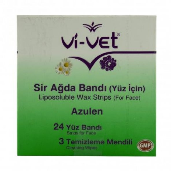 Vi-Vet Sir Ağda Bandı Yüz İçin Azulen 24ad